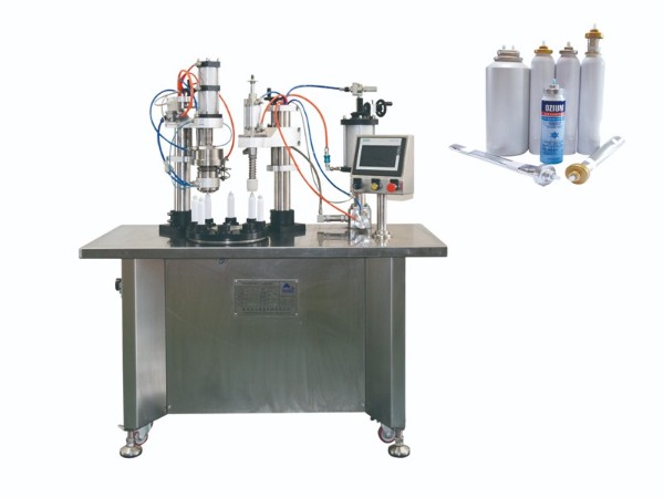 QWB20EY型電控二元包裝氣霧劑灌裝機(jī)